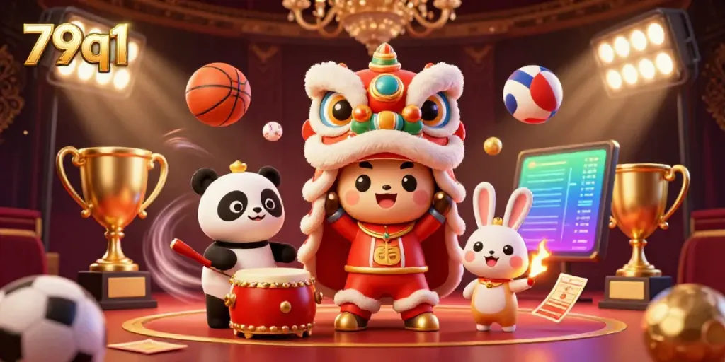 Engage with exciting gaming experiences on 79q1, featuring vibrant characters and dynamic sports elements.