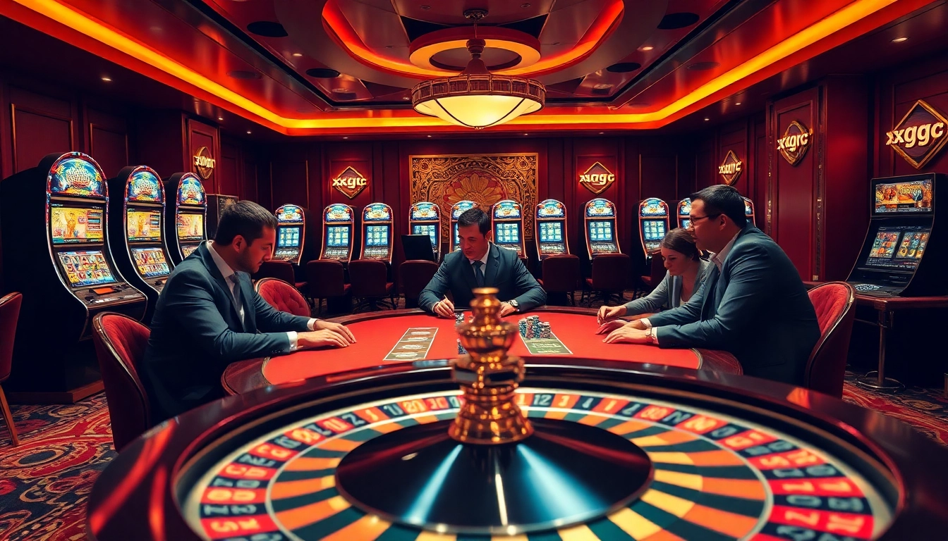Experience the thrill of winning at a high-stakes table in xxgg.com casino.