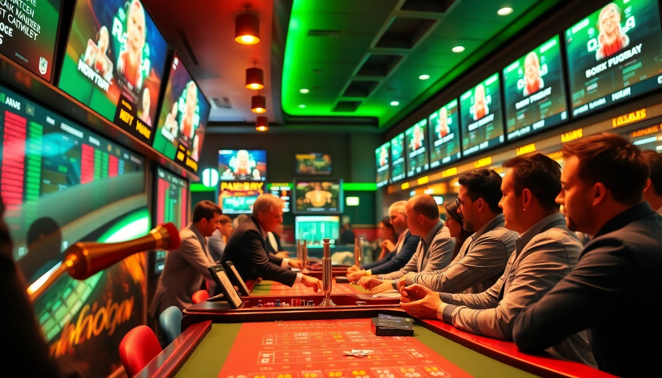Pariez sur le bookmaker rugby avec des joueurs passionnés et une ambiance de casino animée.