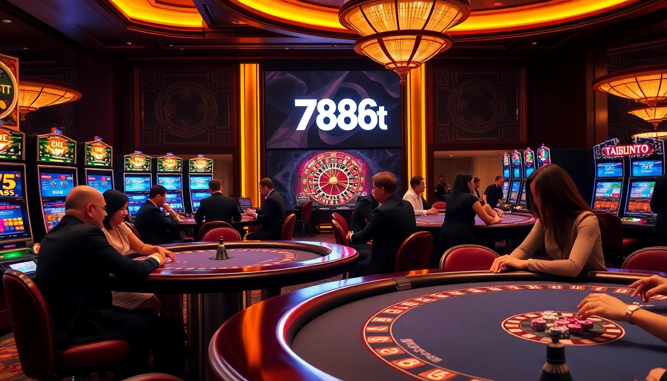 Experience the thrill of gambling at 788t's luxurious online casino.