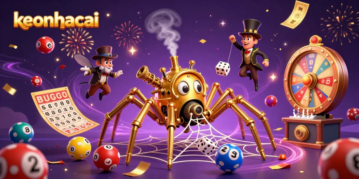 Experience the keonhacai thrill with a rich 3D scene of gambling elements and character interactions.