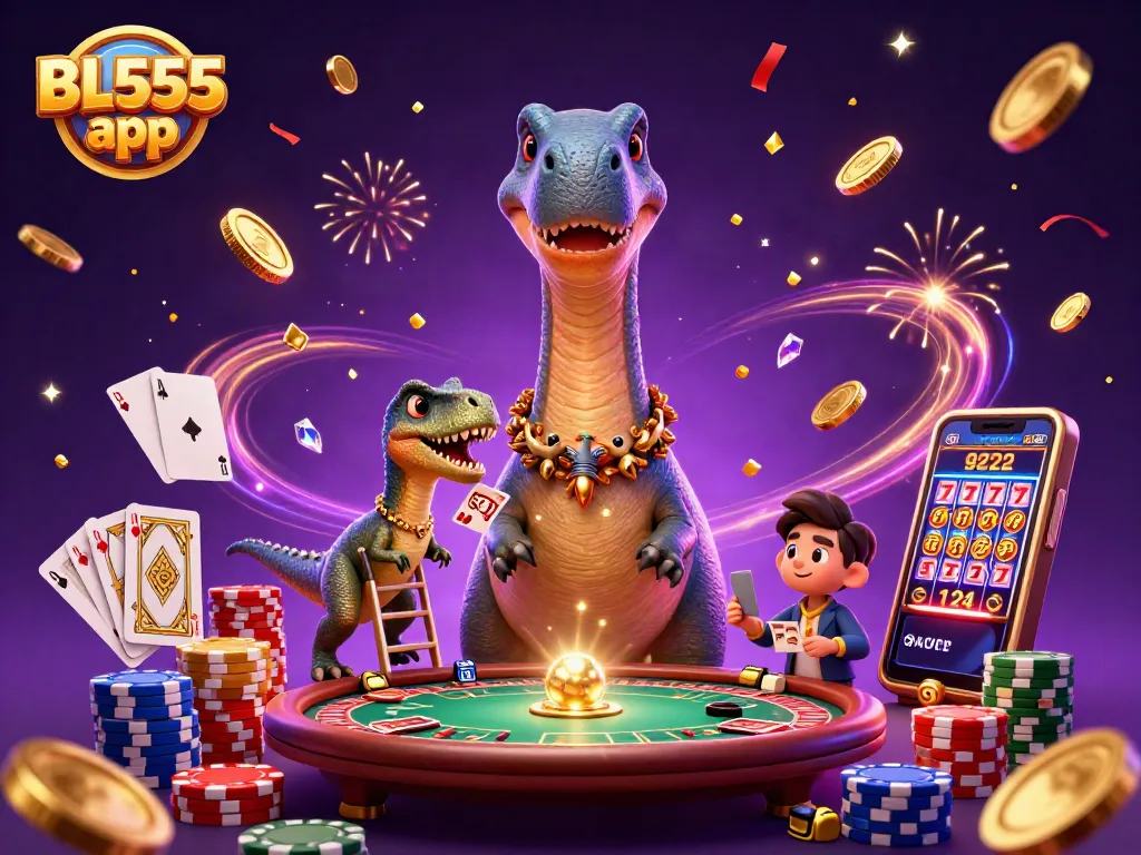 Experience the thrilling BL555 app with engaging casino elements and dynamic action.