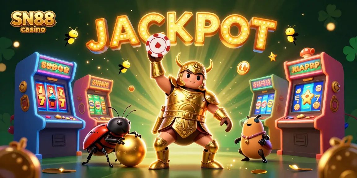 Engage in betting thrills at SN88 casino with a vibrant, dynamic 3D illustration showing excitement and gameplay.