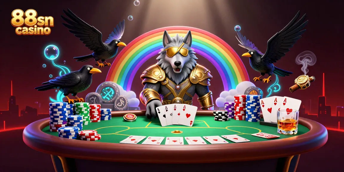 Win big at 88sn casino with thrilling poker games and vibrant casino elements.