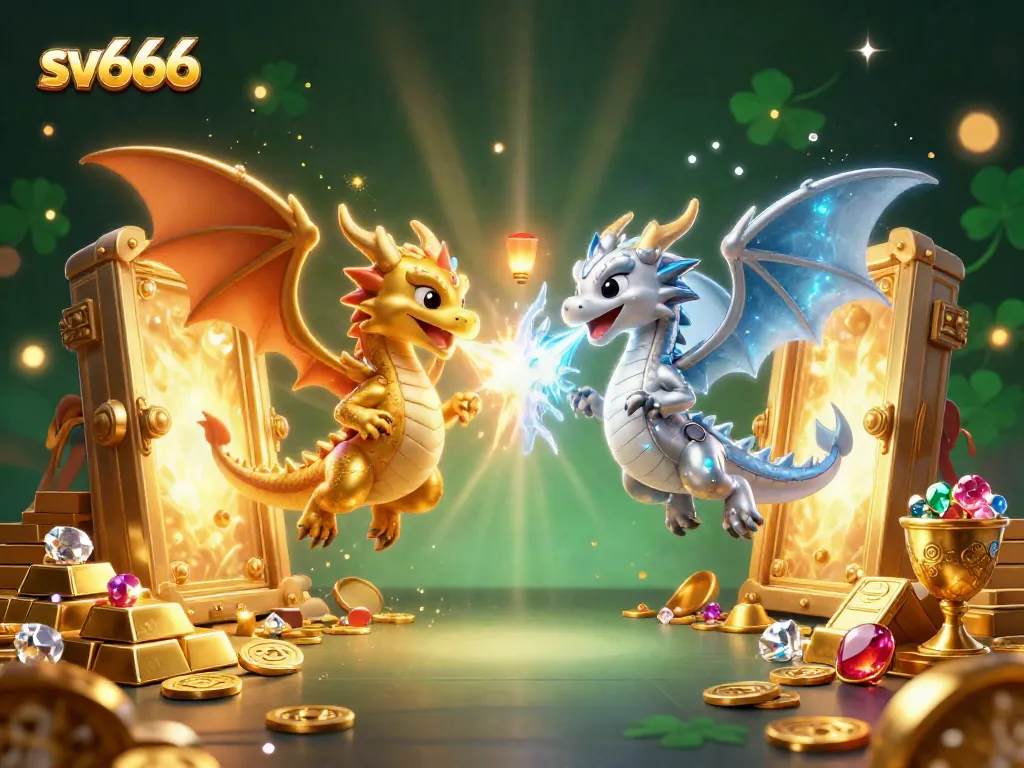 Play exciting games on sv666 with dynamic dragons and dazzling treasures