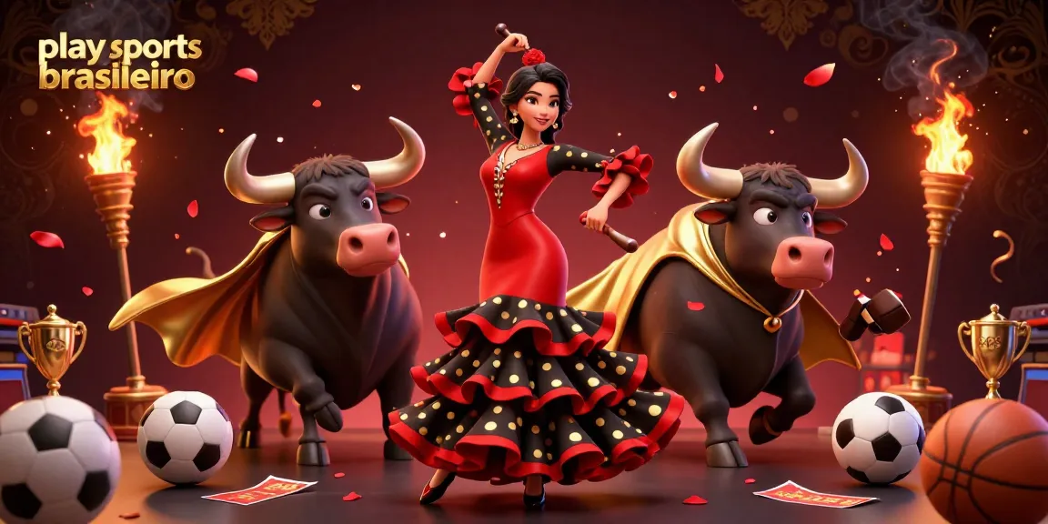 Bet on sports with excitement and flair, featuring play sports brasileiro in a dynamic illustration.