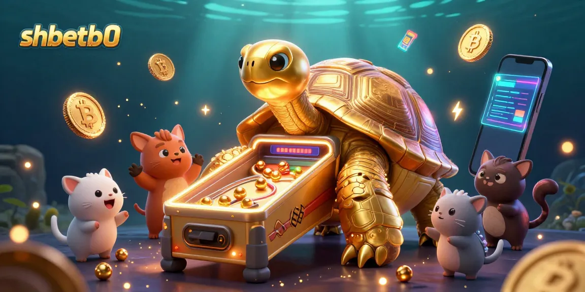 Experience exciting gameplay at shbetb0 in a vibrant casino world filled with animations and cryptocurrency elements.