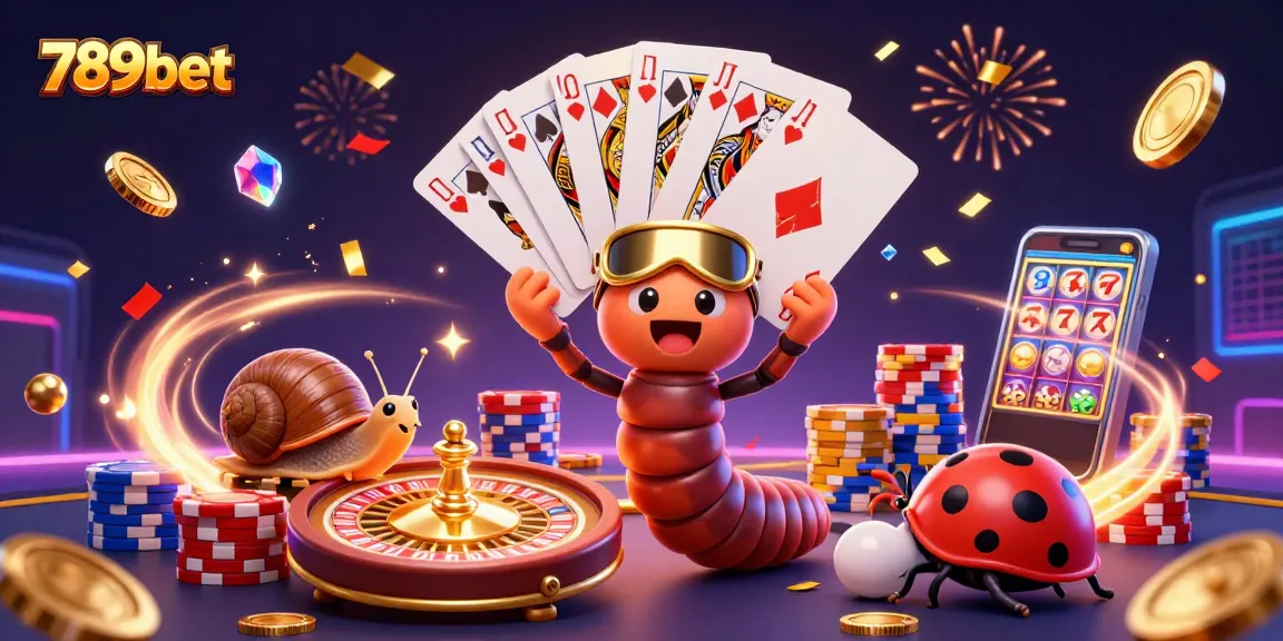 Join the excitement with 789bet as colorful characters deal cards, spin the roulette wheel, and stacks of chips soar!